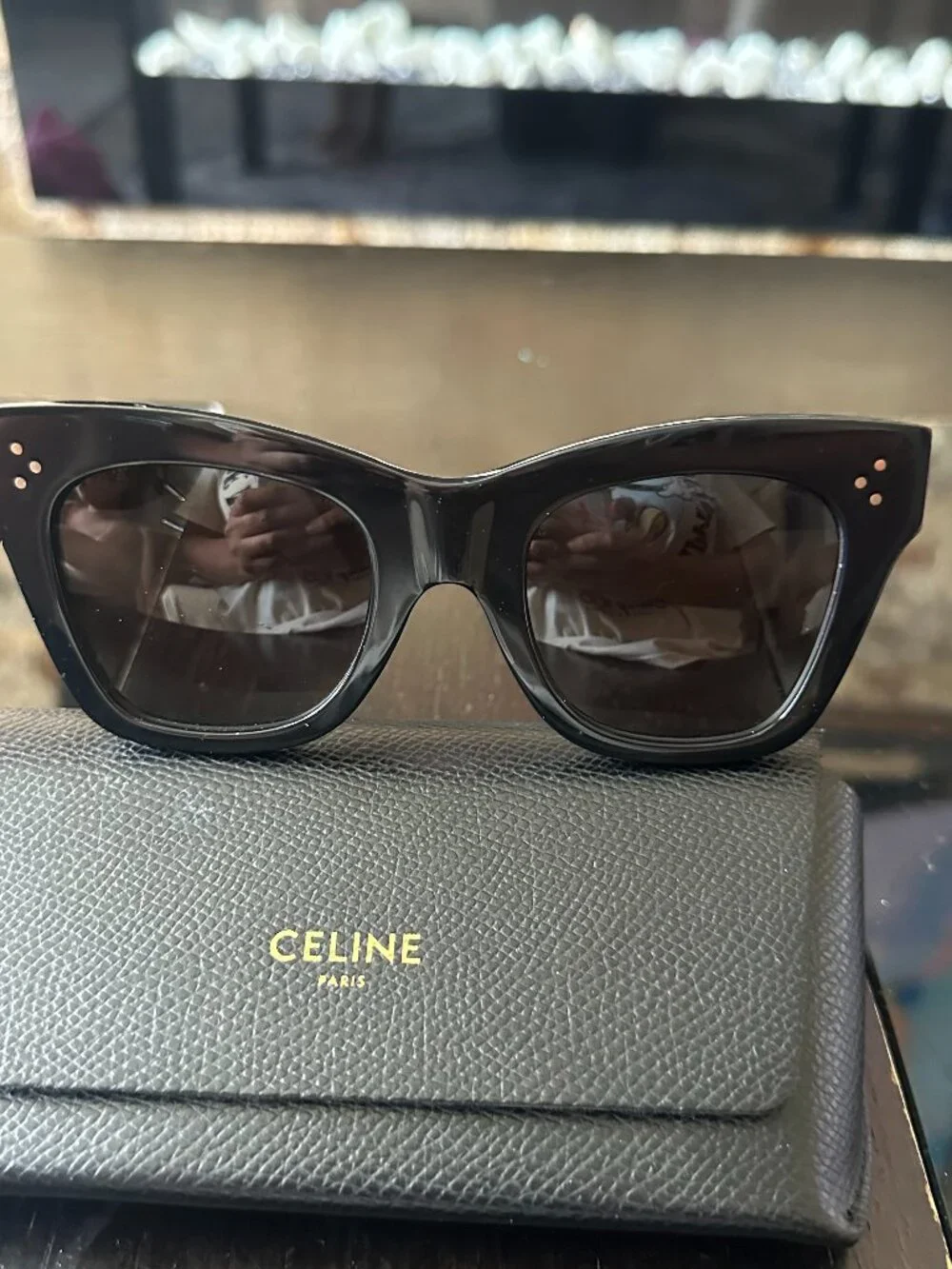 Celine Black Sunglasses